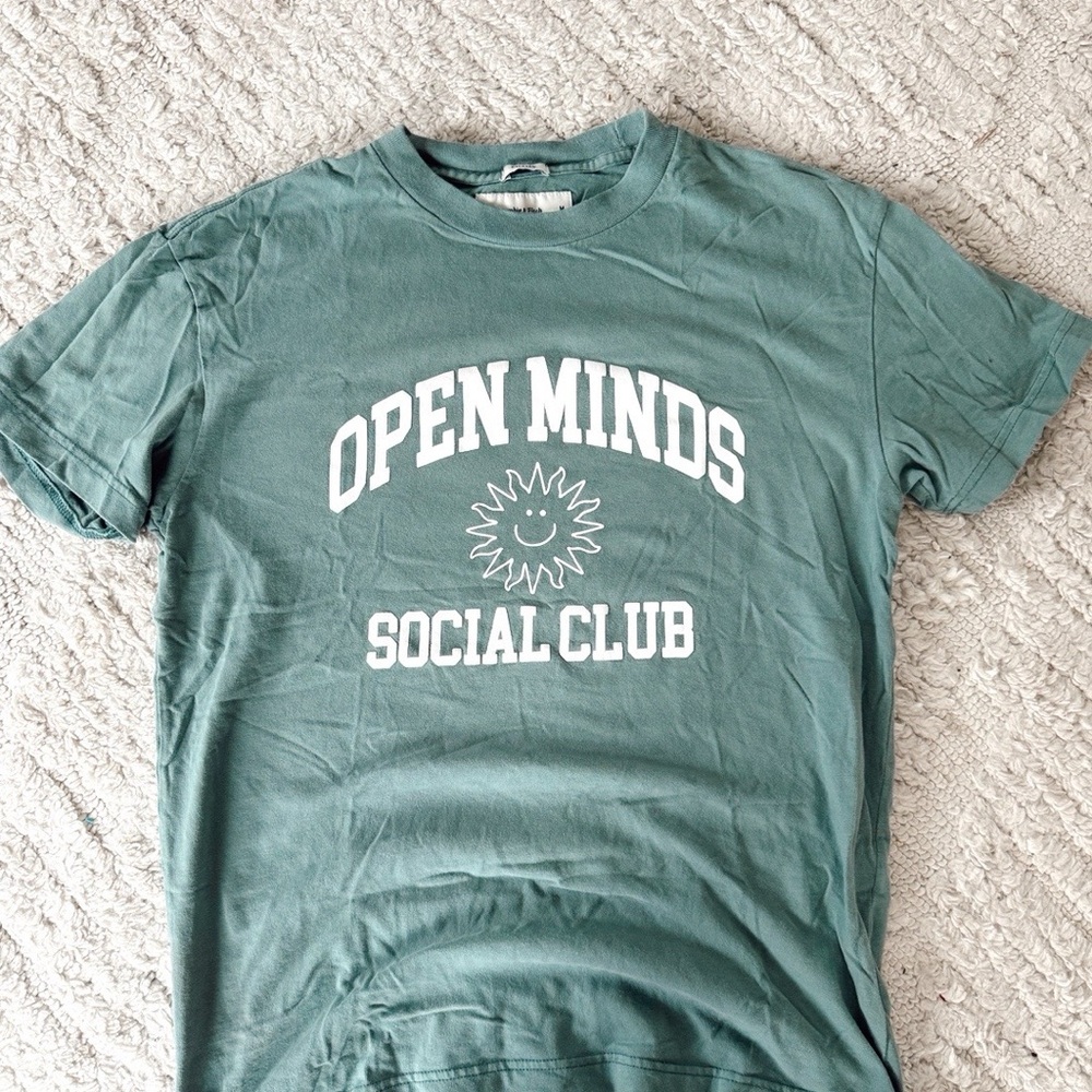 Abercrombie Open Minds Social Club Tee